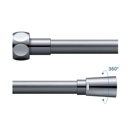 Шланг для душа Haiba HB 44-1 1/2 1500 мм силикон