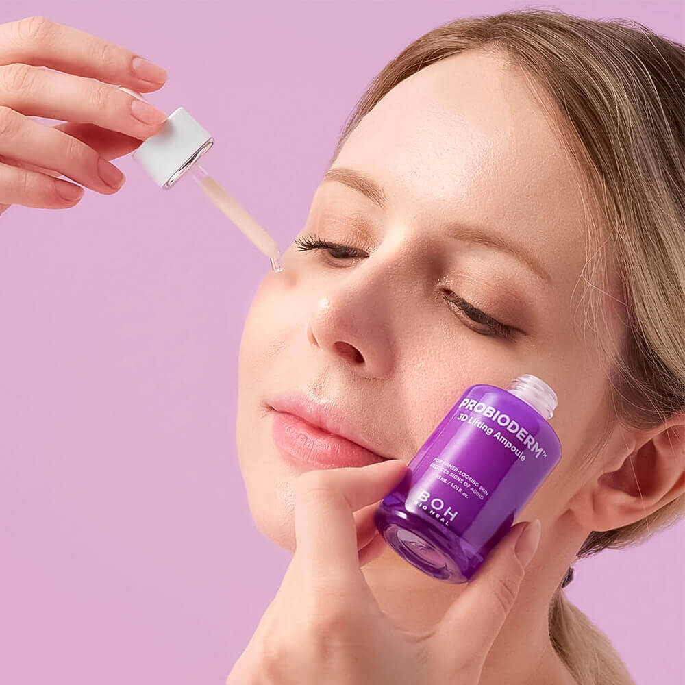 BIOHEAL BOH Лифтинг-ампула с пробиотиками и пептидами Probioderm 3D Lifting Ampoule, 30МЛ