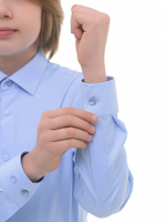 Сорочка детская VESTER длинный рукав, цвет голубой 94015 08