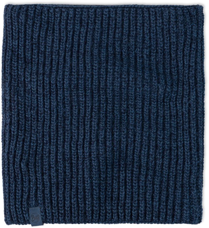 Вязаный шарф-труба с флисом Buff Knitted & Fleece Neckwarmer Jarn Denim Фото 4