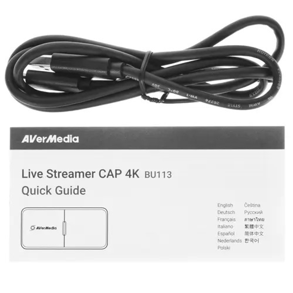 Устройство видеозахвата  AVerMedia Live Streamer CAP 4K BU113