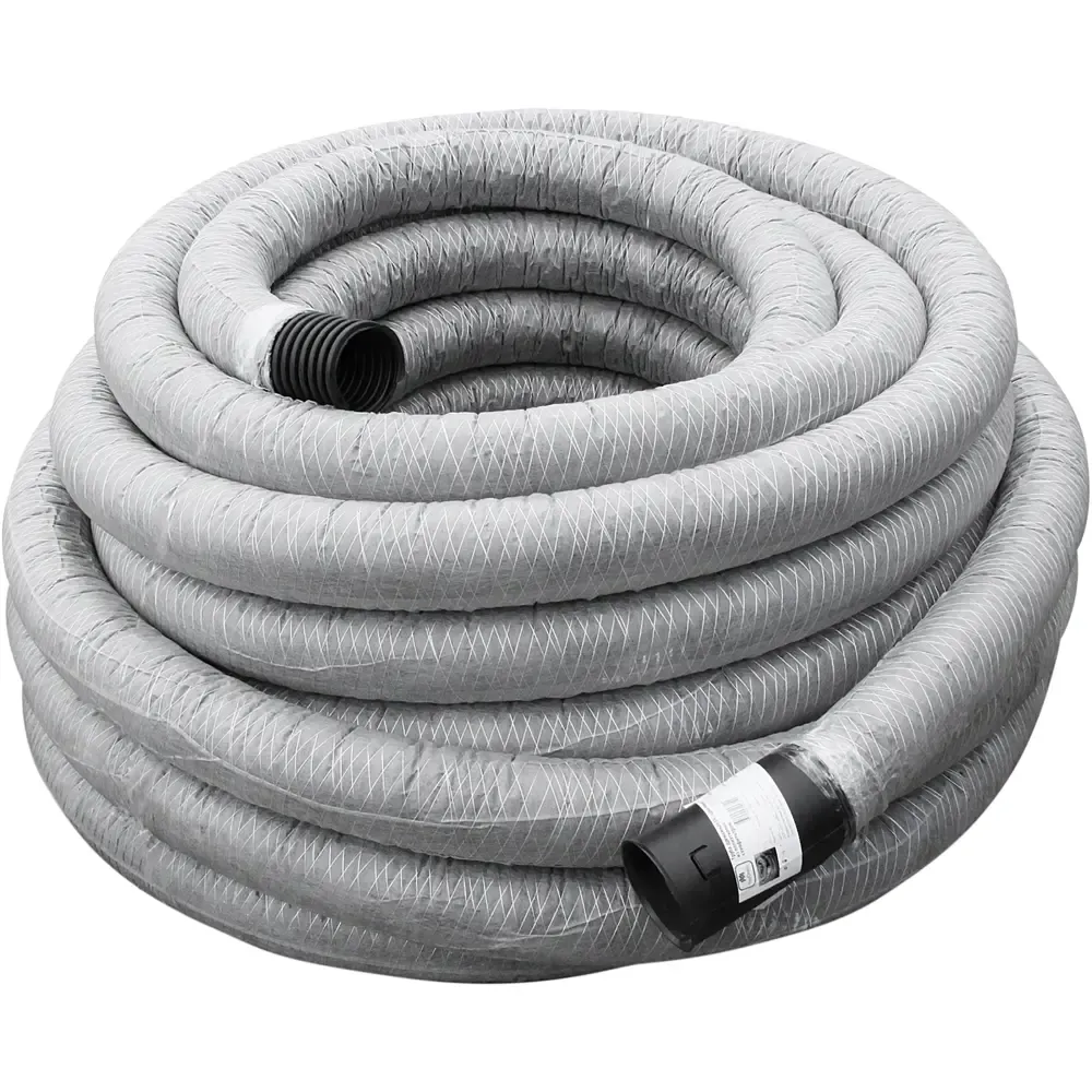 Труба дренажная 110 с ГЕОТКАНЬЮ С ПЕРФОРАЦИЕЙ