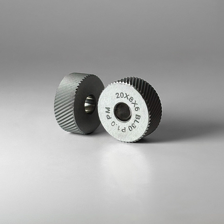 20x8x6 BL30 P1.0 HSS PM Ролик для накатки рифления