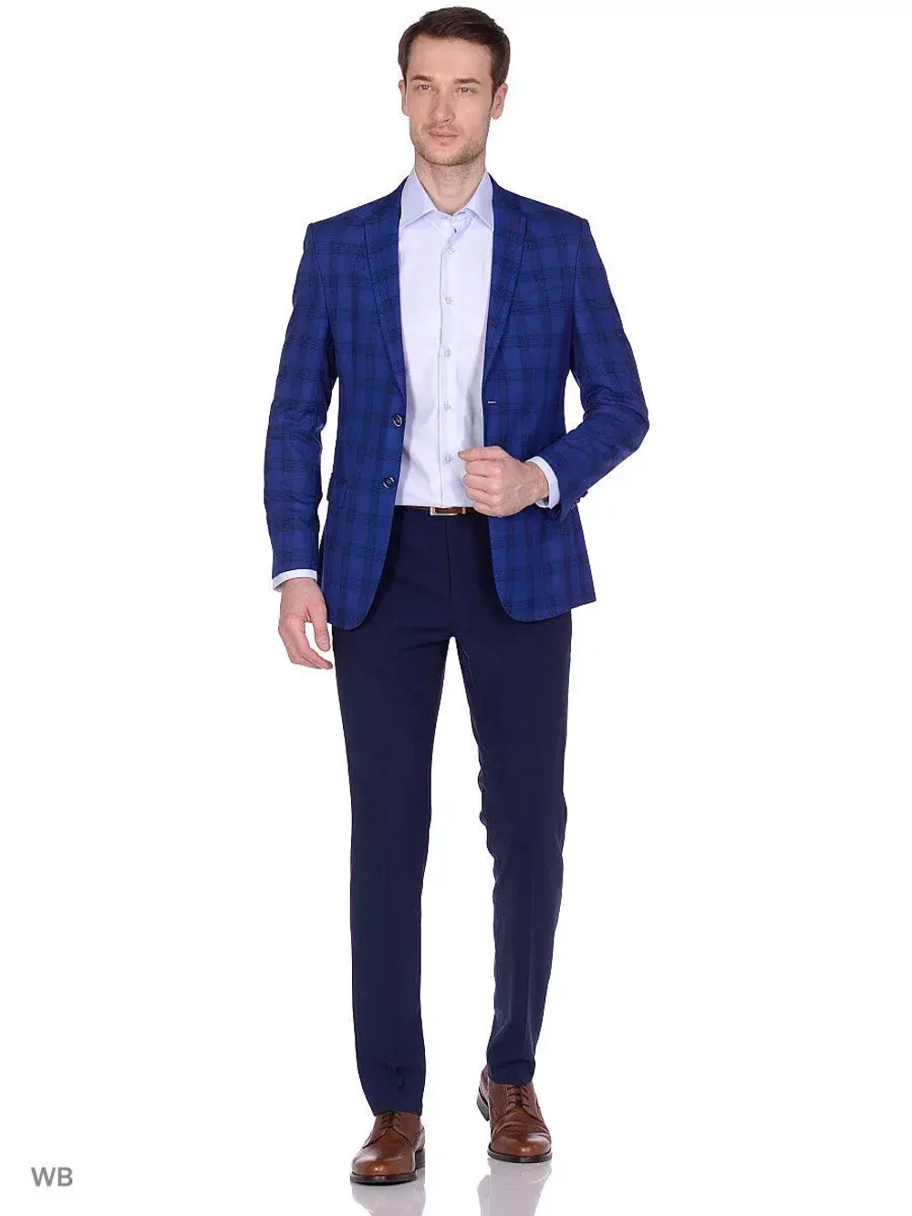 Пиджак повседневный под джинсы классический в офис