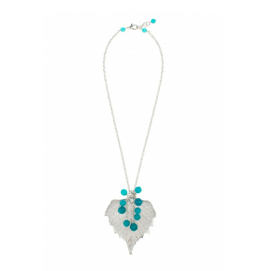 Колье лист Ester Bijoux Берёза CL734/95-S BW