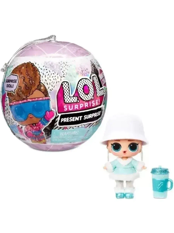 Кукла Lol Winter Chill Present Surprise зимняя серия