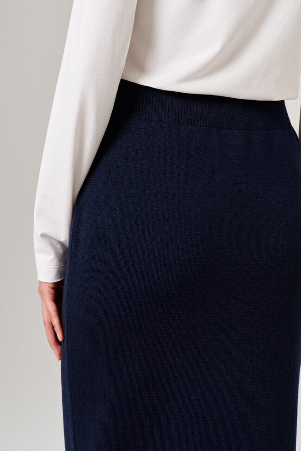 4865 Юбка женская (синий)