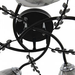 Потолочная люстра Arte Milano AMALFI-327685 327685/5A BK+CR