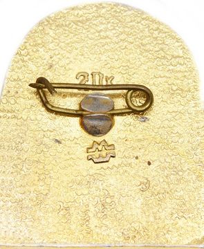 Значок «Крым - Алупка», СССР, Булавка