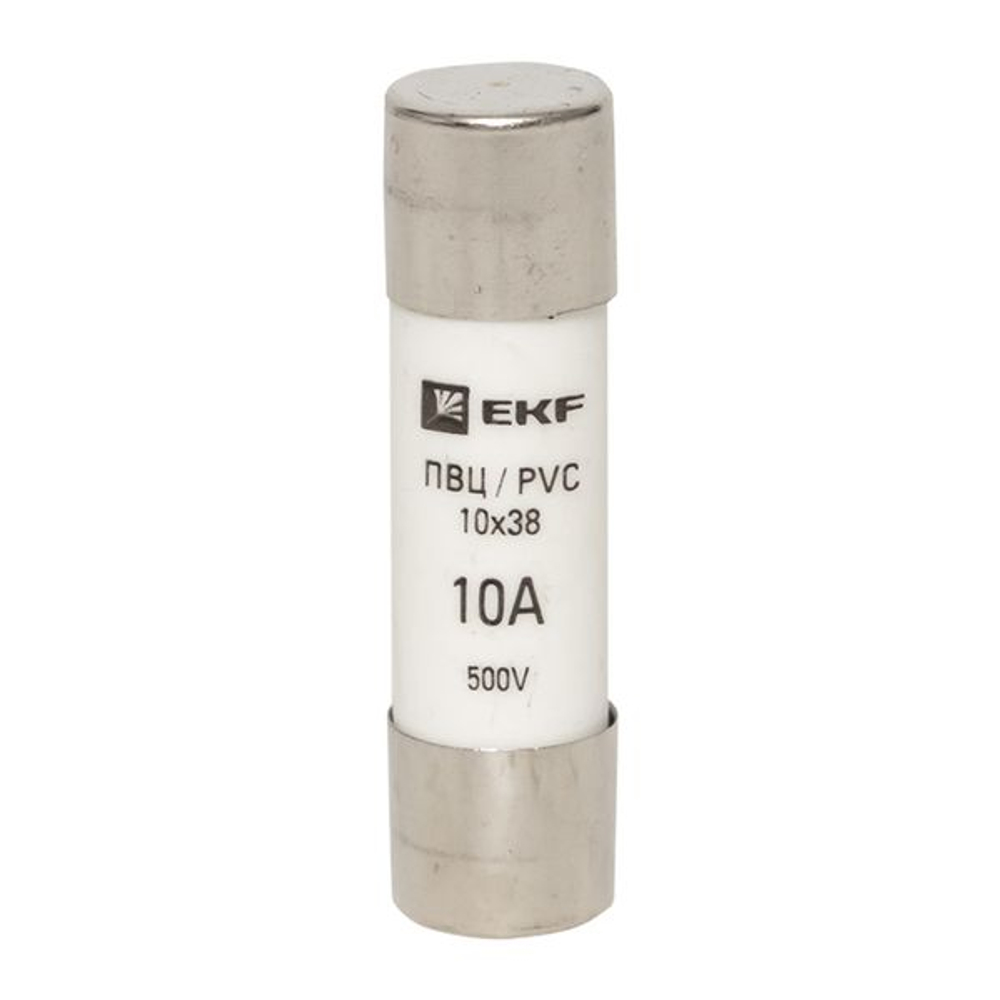 Плавкая вставка цилиндрическая ПВЦ (10x38) 10А EKF (20.00 шт.)