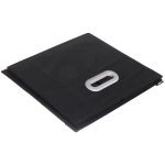 Короб - органайзер складной стеллажный для хранения вещей с крышкой «ДОМания», цвет черный, 33*33*33см (лейбл)