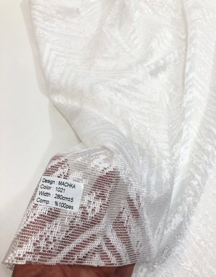 Тюль-сетка жаккард Nope арт. Machka col. 1021 (высота 280 см, Турция)