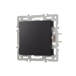 Заглушка для розетки SCT-MGG-PL-BK (Arlight, -) 044893