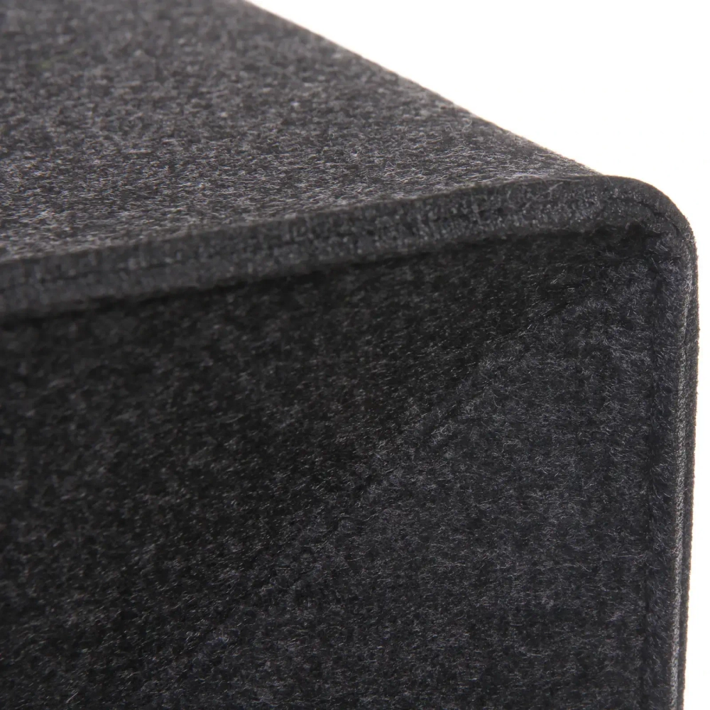 Корзина для хранения войлок 30*30*30 темно-серая