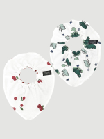 Сет из 2х нагрудников Mjölk Mini Брусника/Лягушки