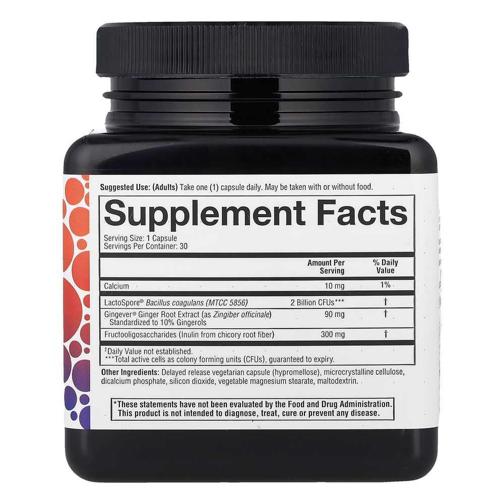 Youtheory, пробиотик двойного действия, 30 вегетарианских капсул