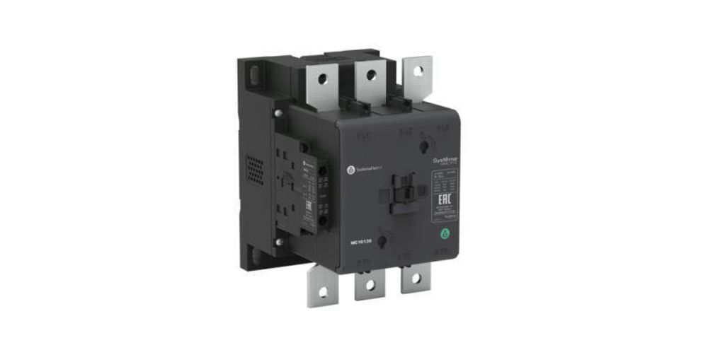 Контактор MC1G 3п 185А кат. 250-500В AC/DC 2НО+2НЗ SE MC1G185URE