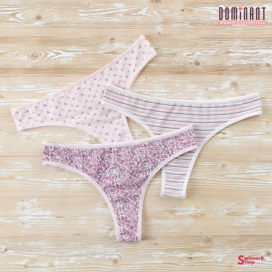 Трусики женские DOMINANT 25000-131, BRAZILIAN, 3 шт. в уп.