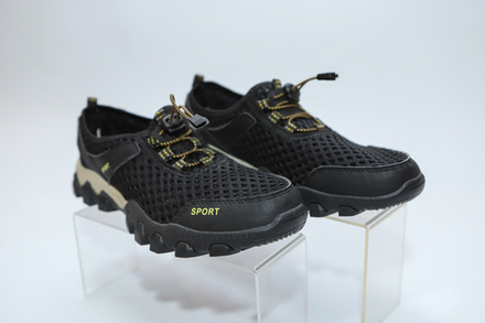 Кроссовки сетка sport - Черный