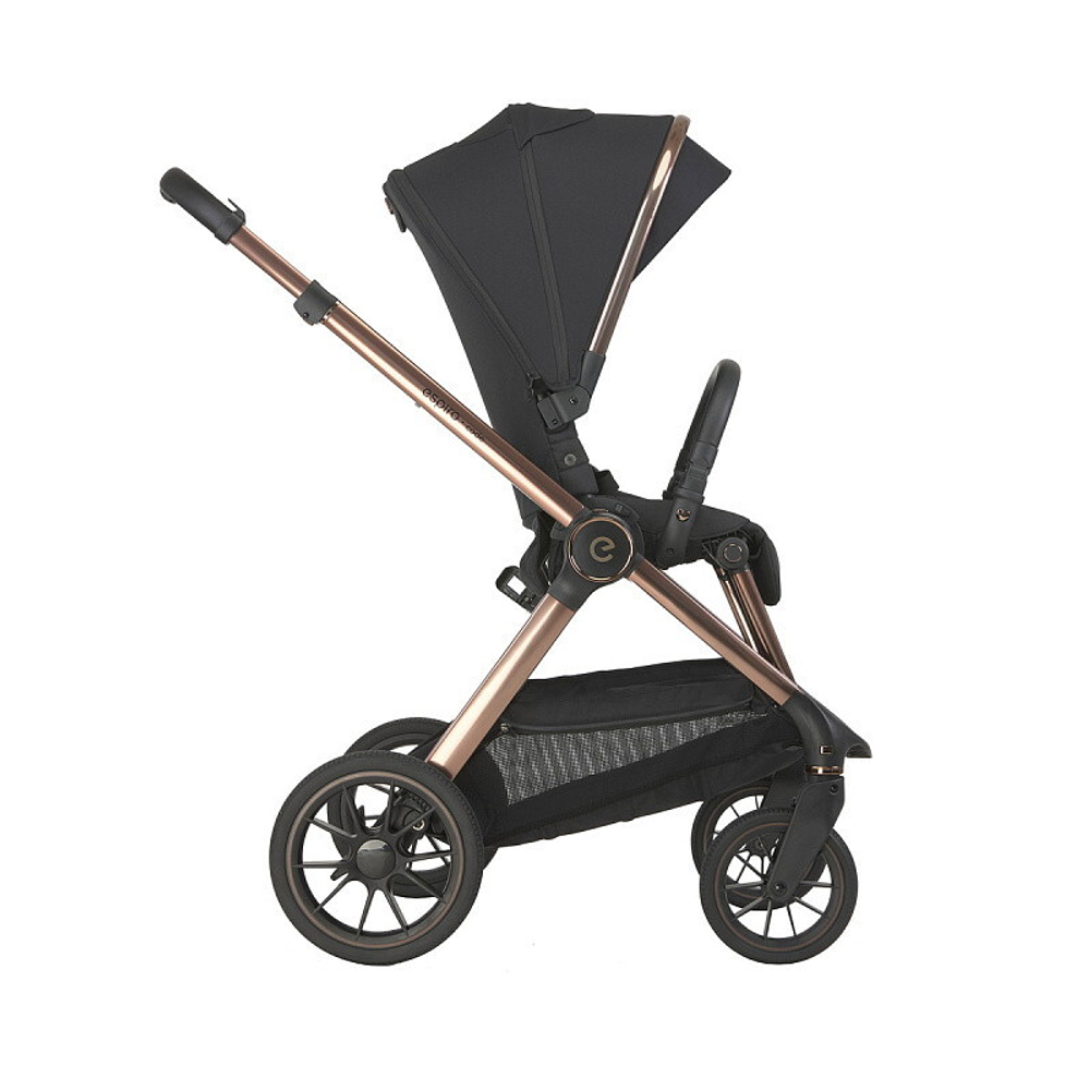 Детская коляска 3 в 1 Espiro Code 2025 и автокресло Pi Gray blue 10 clever black/ Серый/синий (Gray blue 103)