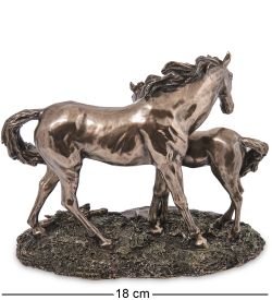 Veronese WS-1409 Статуэтка «Пара лошадей»