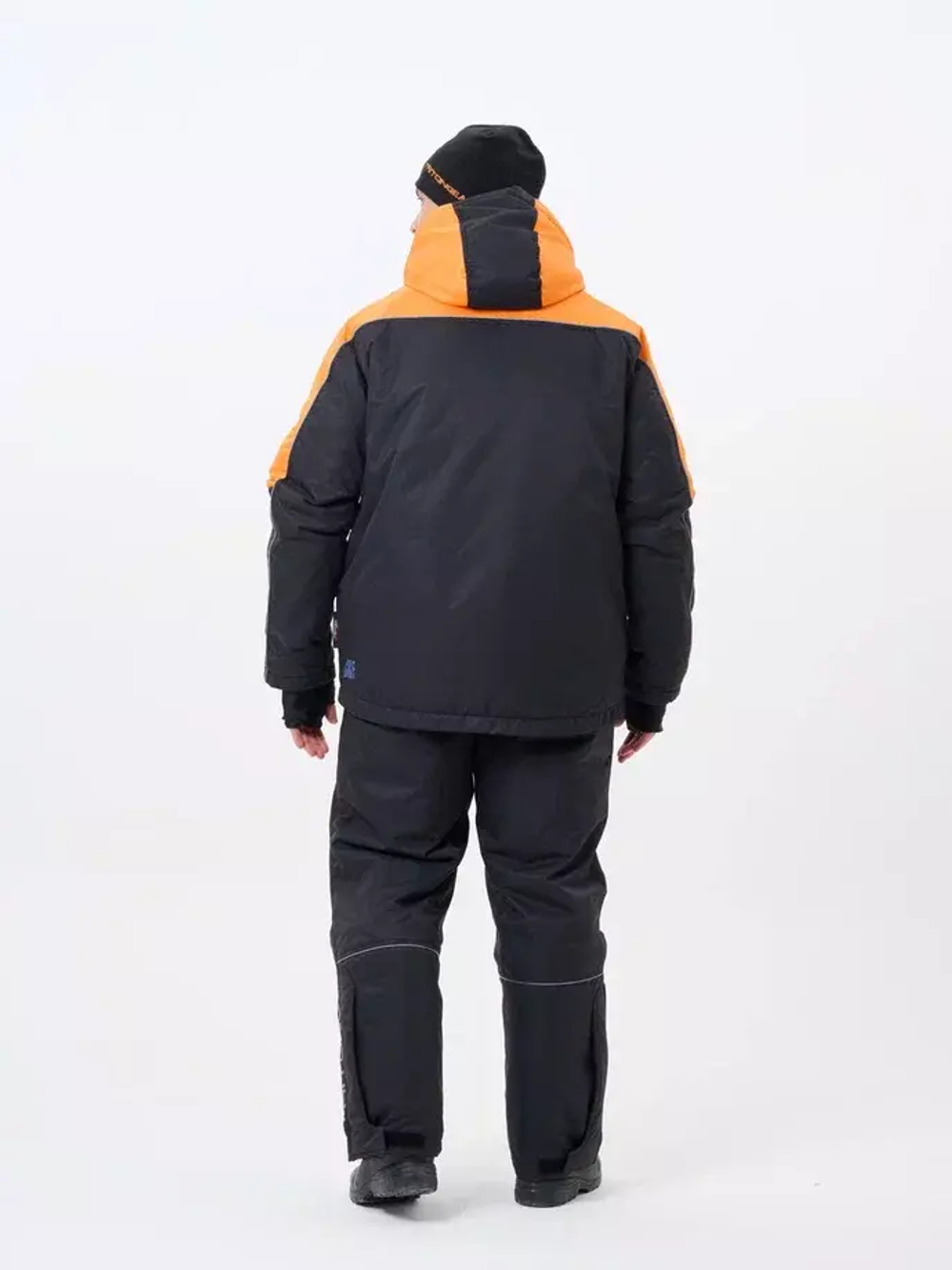 Костюм-поплавок TritonGear S&F Skif -40 (Таслан), Полукомбинезон, Черно-оранжевый