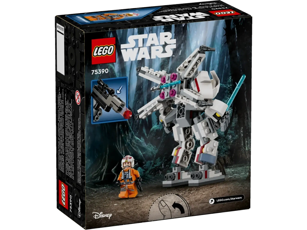 Конструктор LEGO Star Wars 75390 Боевой робот Люка Скайуокера X-Wing