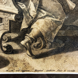 Саделер Р. Пир у Симона Фарисея. Резцовая гравюра на меди. Вторая половина XIX в.