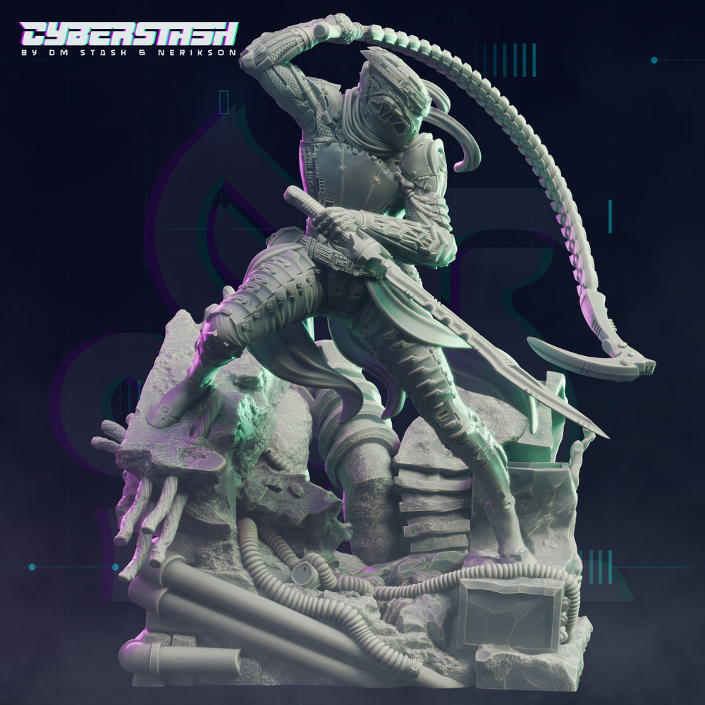 Миниатюры Киберпанк Cyberpunk 32мм 75мм