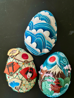 Половинка яйца 15 см