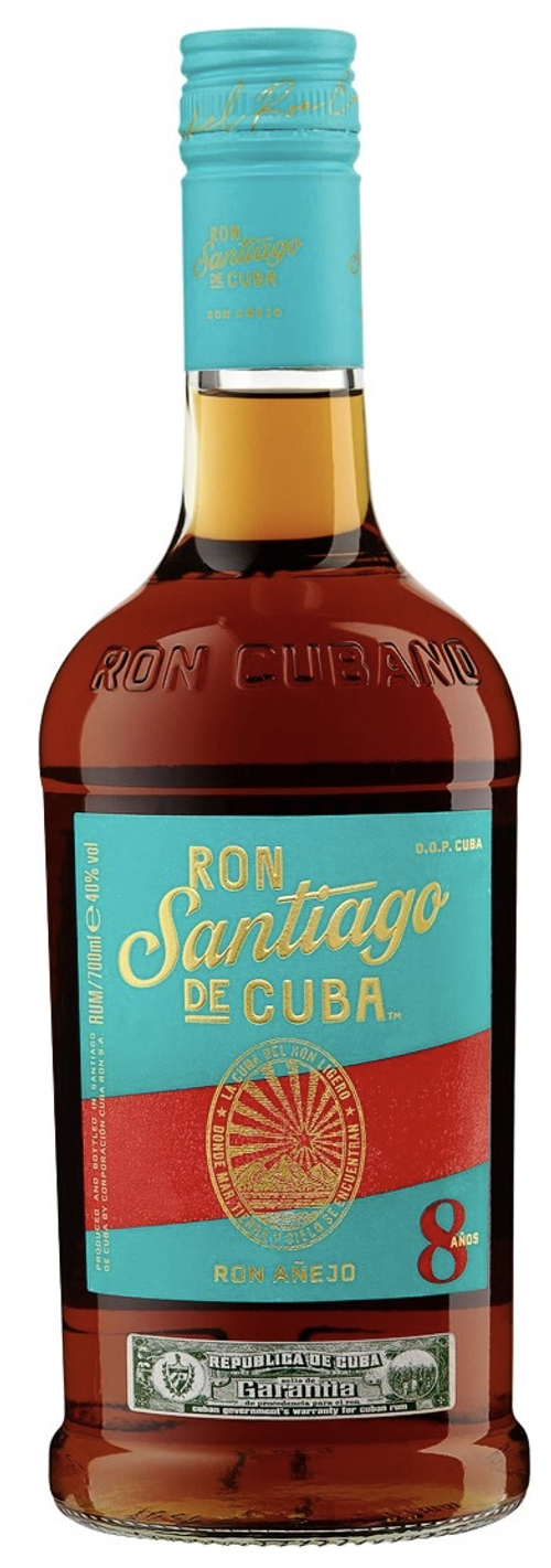 Ром Santiago de Cuba Anejo 8 Anos, 0.7 л