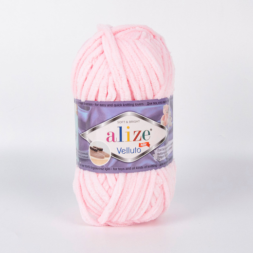 ALIZE "VELLUTO", 31 детский розовый