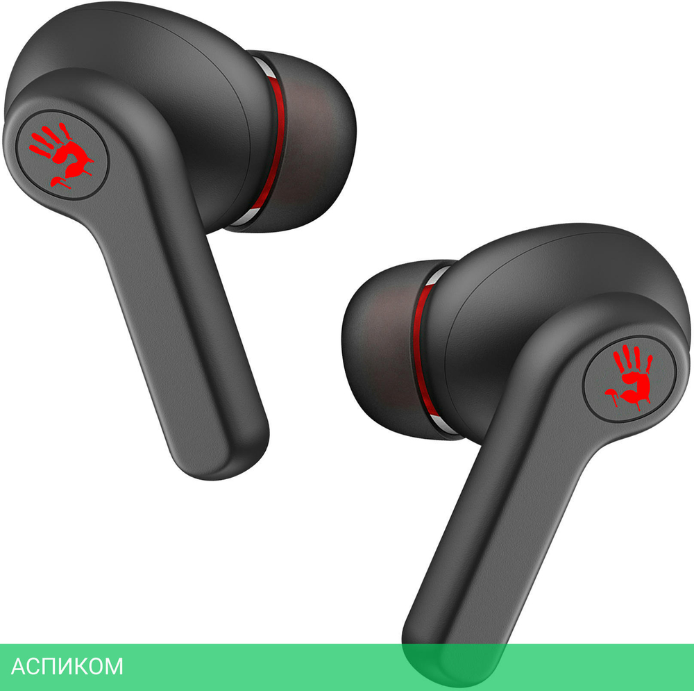 Наушники A4Tech Bloody M30 черный/красный