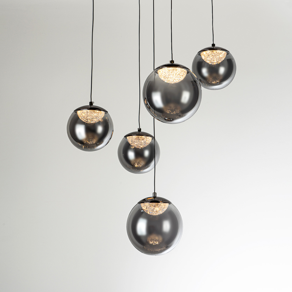 Подвесной светодиодный светильник Modelux ML.2338.5 BK