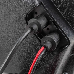 Лебедка электрическая автомобильная 12В, 300W, 900кг (крепление за ''фаркоп'', стальной трос-10м) Forsage F-TRC9202 BIG