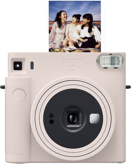 Fotoaparat \ Фотоаппарат моментальной печати Fujifilm Instax SQUARE SQ1, белый Instax SQUARE SQ1