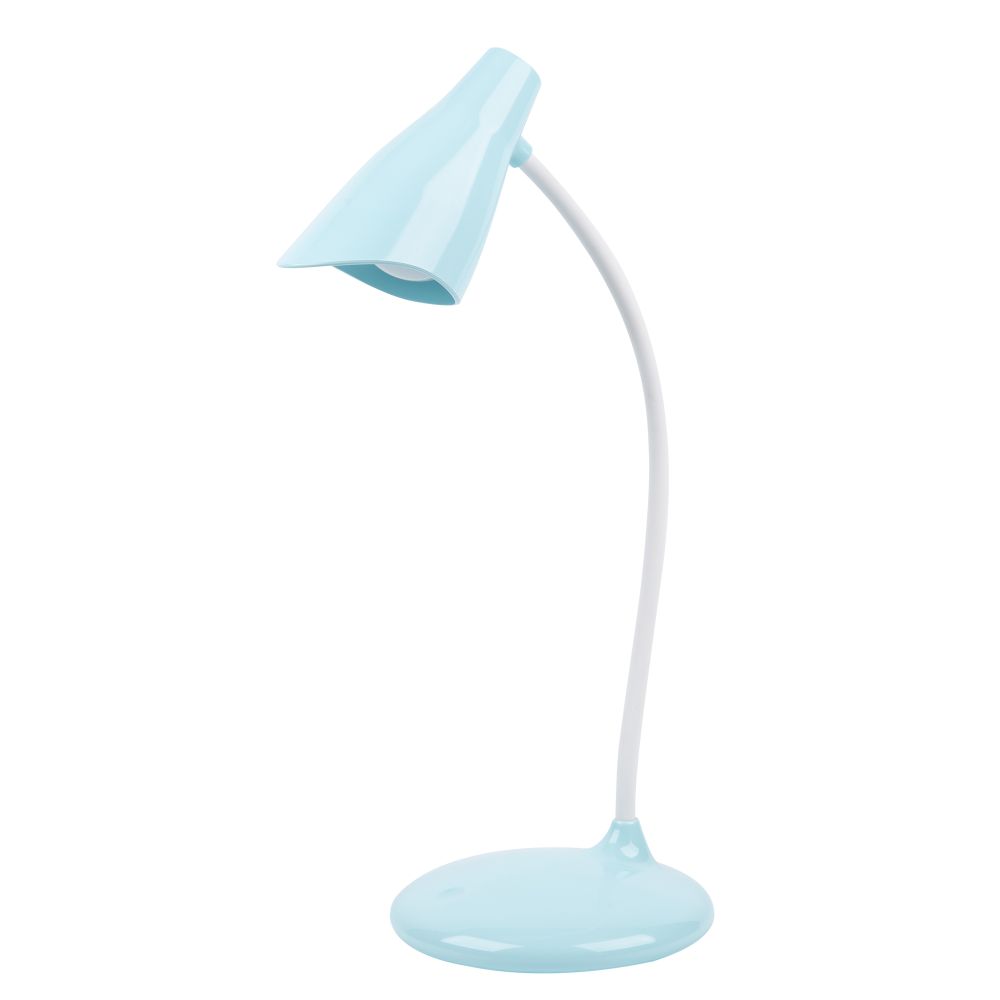 TLD-559 Blue-LED-280Lm-5000K-Dimmer Светильник настольный. 3W. Сенсорный выключатель. Голубой. ТМ Uniel