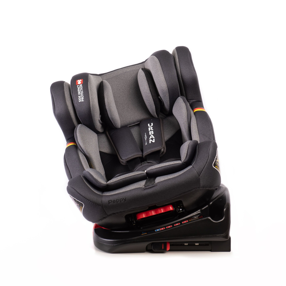 Автокресло Peppy Urban Isofix Iron (0-36)