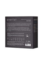 Стимулятор простаты Erotist Second силикон черный 14 см