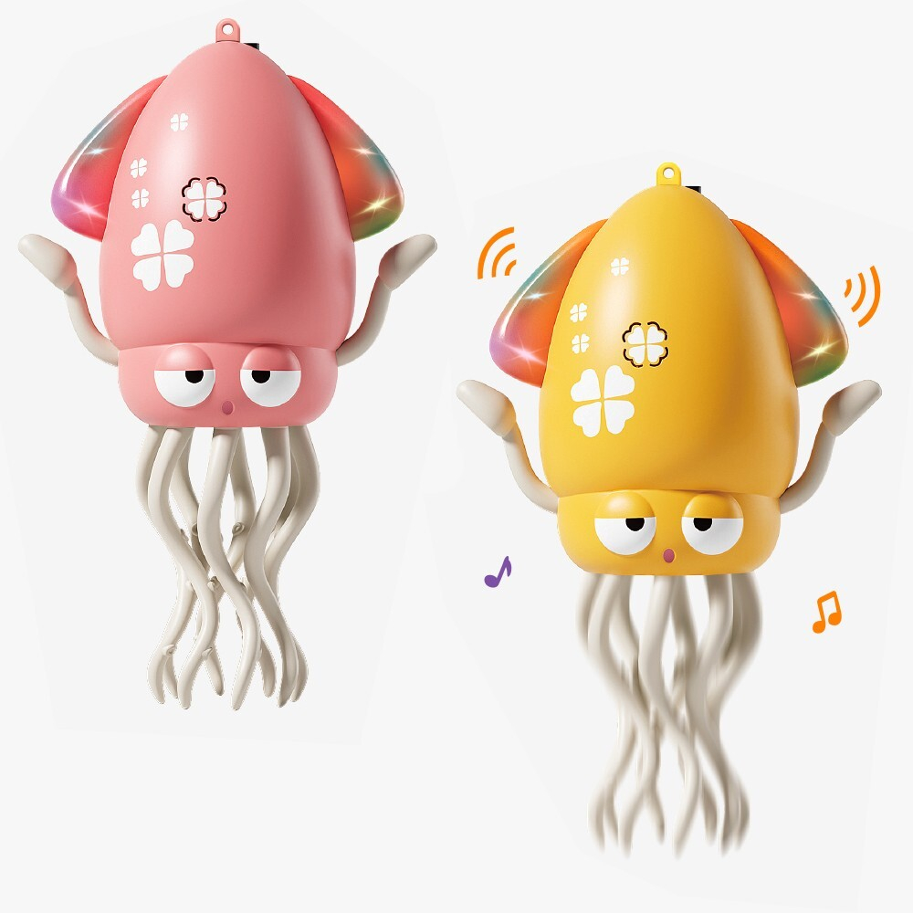 Игрушка на батарейках 158-21C Кальмар в коробке