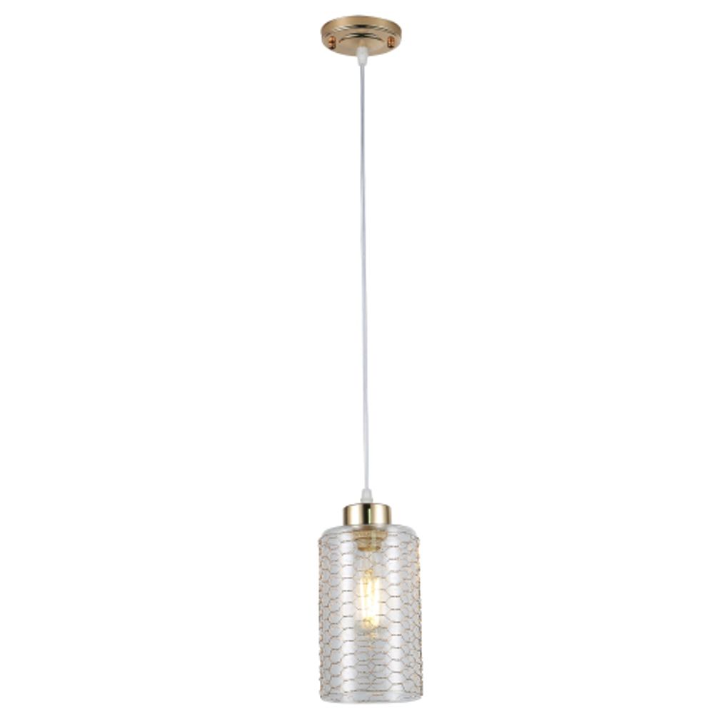 Светильник подвесной (подвес) Rivoli Malice 9124-201 1 х Е27 40 Вт модерн потолочный | Rivoli
