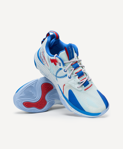 Кроссовки баскетбольные JÖGEL Contest, голубой/красный