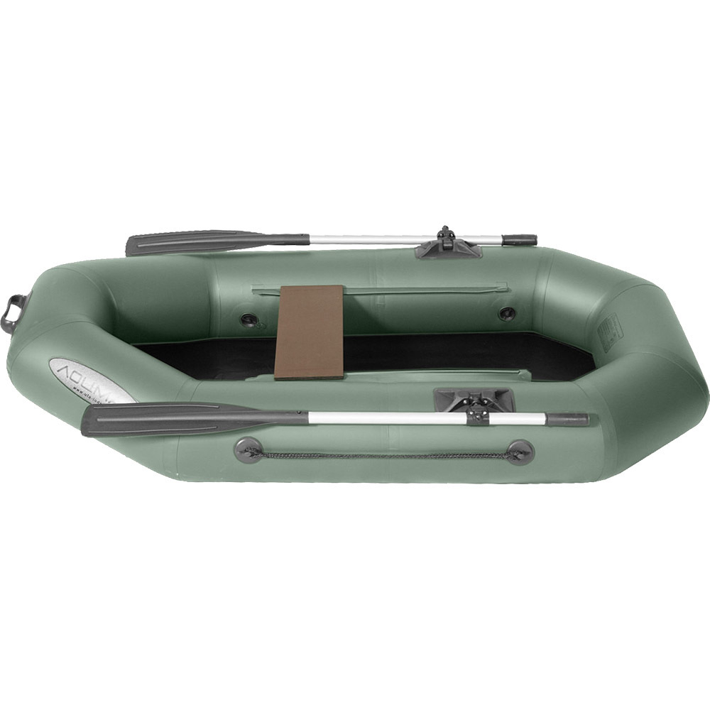 Лодка гребная Лоцман С-200, зеленая