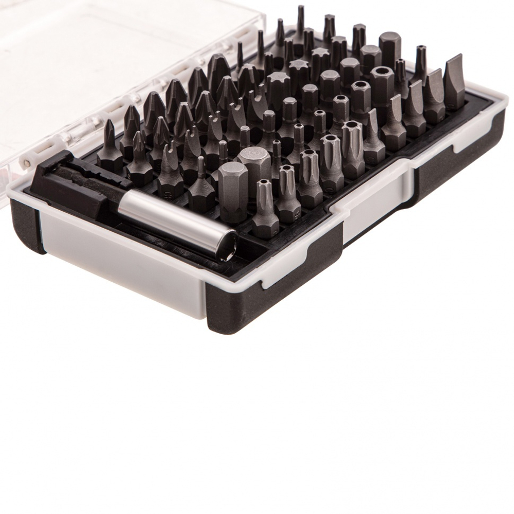 НАБОР БИТ MATRIX С МАГНИТ/ДЕРЖАТЕЛЕМ CRV 61ШТ 11387