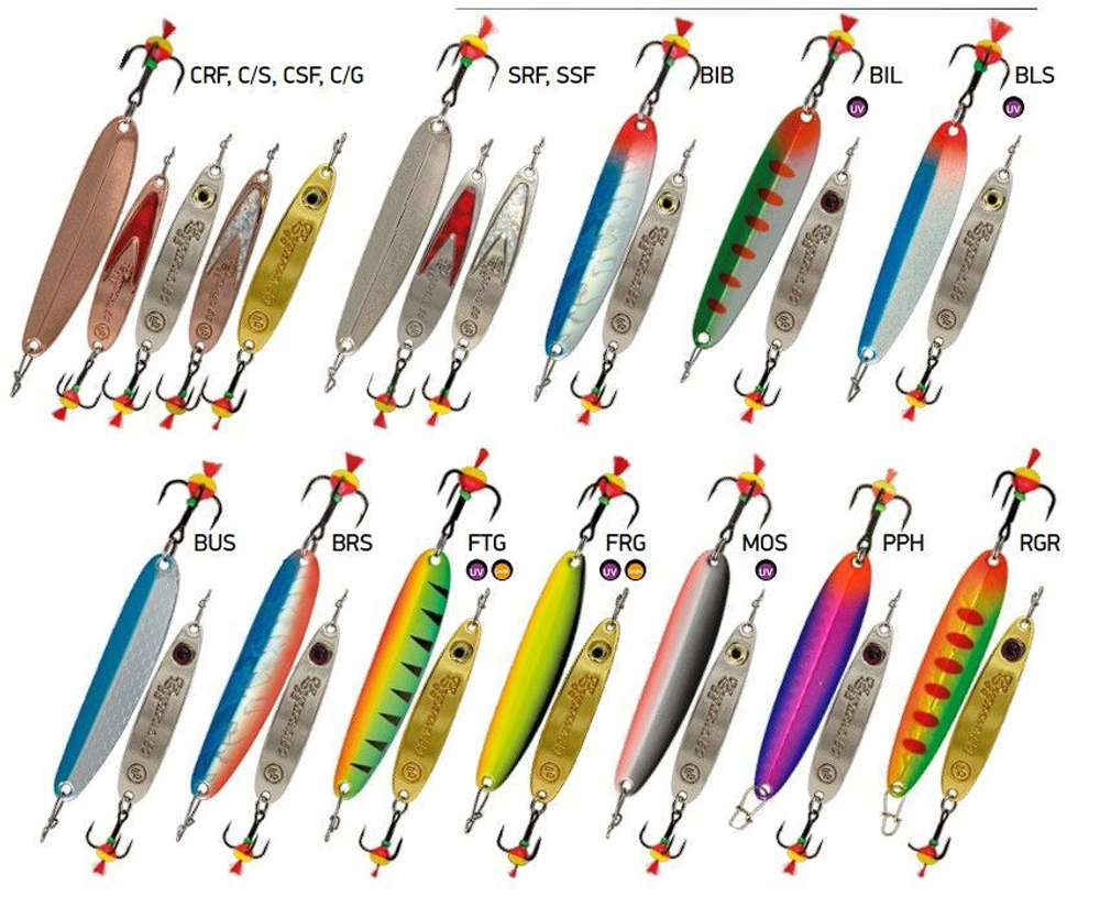 Блесна для рыбалки ECOPRO Судачья с глазом, 65мм, 12г, BB/S, зимняя на судака, щуку, окуня, вертикальная