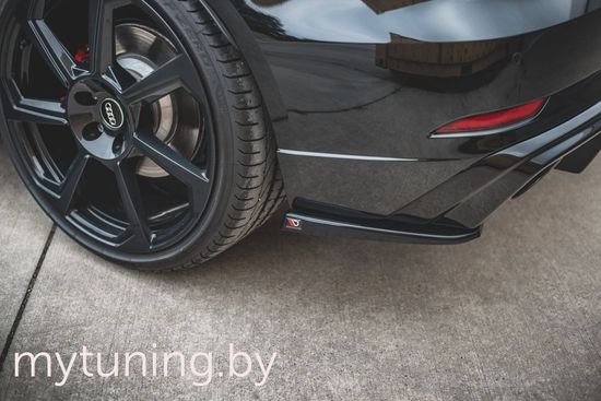 Сплиттеры бампера заднего боковые для AUDI RS3 8V Sportback рестайлинг (17-...)