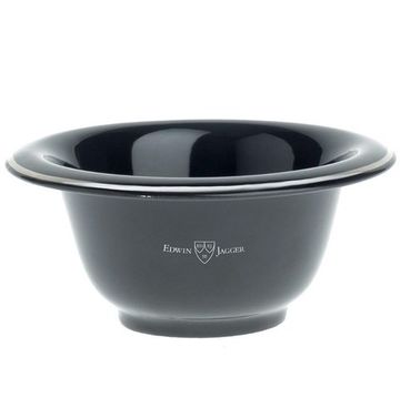 Чаша для бритья Edwin Jagger, черная смола, фарфор, RN116