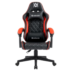 Кресло офисное Игровое кресло Majestic  Черный / красный,класс 4,PU DEFENDER