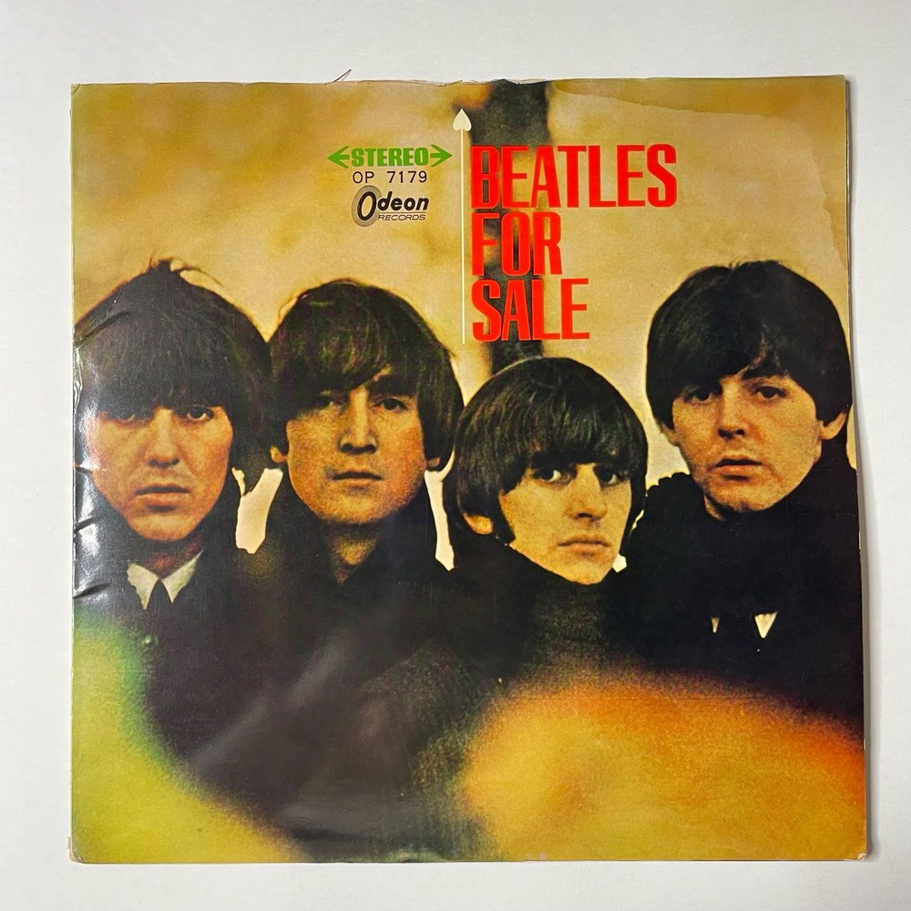 Винтажная виниловая пластинка LP The Beatles For Sa le (Japan 1965) (No Obi) (Red Wax Vinyl)
