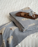 Плед Crimson Sofa Shawl Gray 200 × 250 см 130220336 Иран